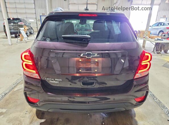 KL7CJPSM1NB505041 2022 CHEVROLET TRAX Burgundy Հետևի տեսք