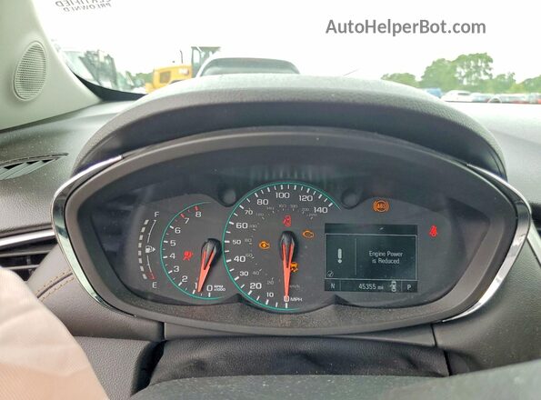 KL7CJPSM1NB512474 2022 CHEVROLET TRAX Silver Vista del cuadro de instrumentos