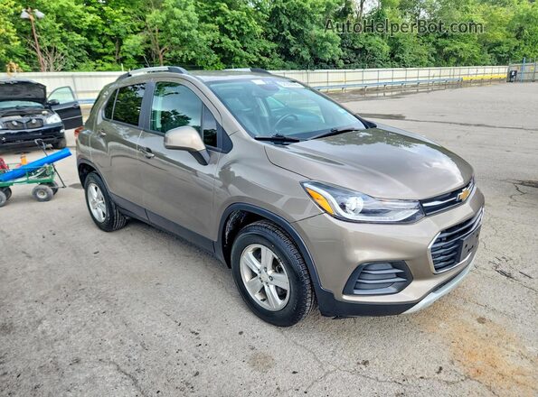 KL7CJPSM1NB566809 2022 CHEVROLET TRAX Серый Передняя правая четверть