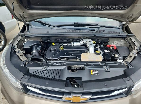KL7CJPSM1NB566809 2022 CHEVROLET TRAX Серый Вид подкапотного пространства