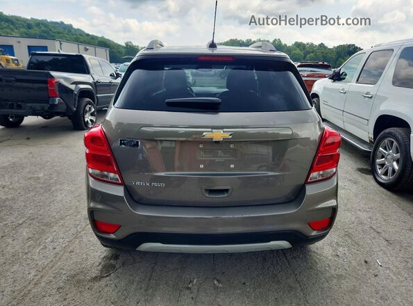 KL7CJPSM1NB566809 2022 CHEVROLET TRAX Серый Вид сзади