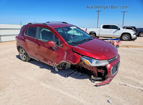 KL7CJPSM2MB373101 2021 CHEVROLET TRAX Burgundy წინა მარჯვენა