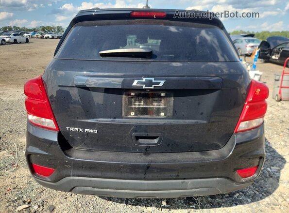 KL7CJPSM2NB540381 2022 CHEVROLET TRAX Black Vista de los asientos traseros
