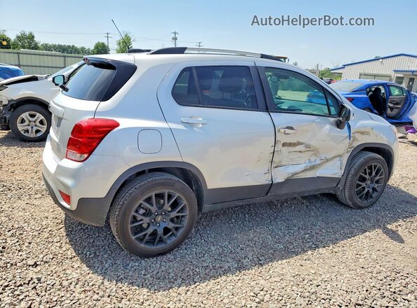 KL7CJPSM2NB565765 2022 CHEVROLET TRAX Silver Rear right