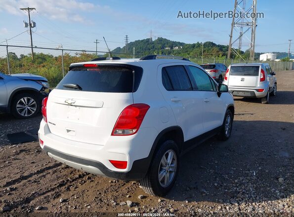 KL7CJPSM3NB542351 2022 CHEVROLET TRAX White Trasero derecho