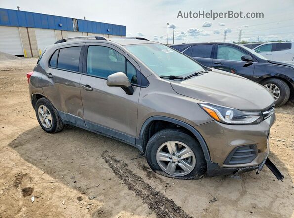 KL7CJPSM4MB374816 2021 CHEVROLET TRAX Tan Առջևի աջ