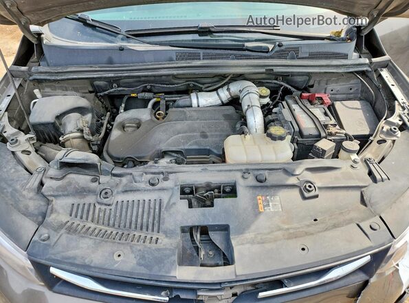 KL7CJPSM4MB374816 2021 CHEVROLET TRAX Tan Շարժիչի բաժամունքի տեսք