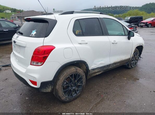 KL7CJPSM4NB524389 2022 CHEVROLET TRAX White უკანა მარჯვენა