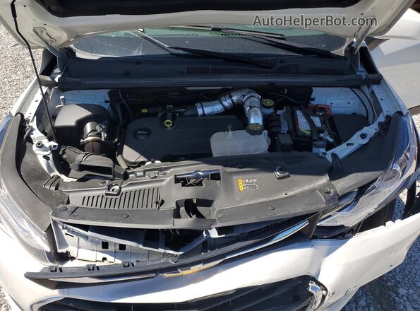 KL7CJPSM4NB533271 2022 CHEVROLET TRAX White Vista del compartimento del motor