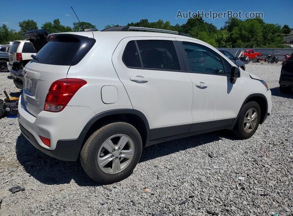 KL7CJPSM4NB533271 2022 CHEVROLET TRAX White Trasero derecho