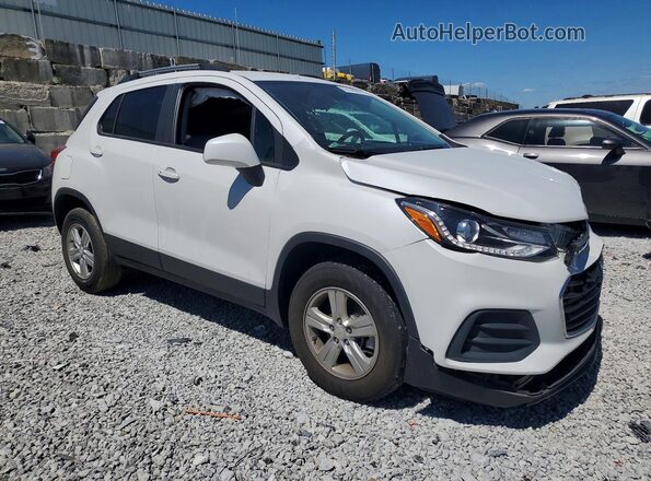 KL7CJPSM4NB533271 2022 CHEVROLET TRAX White Delantero derecho