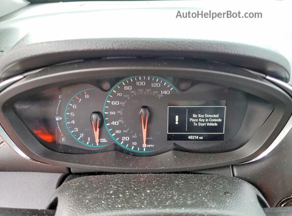 KL7CJPSM4NB565024 2022 CHEVROLET TRAX Черный Вид щитка приборов