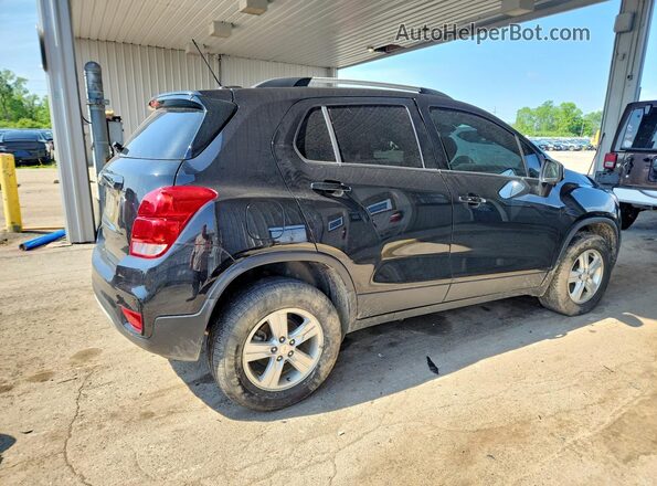 KL7CJPSM5NB564903 2022 CHEVROLET TRAX Black უკანა მარჯვენა