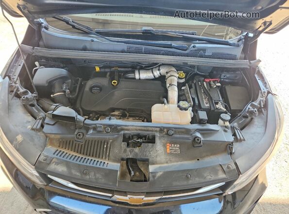 KL7CJPSM5NB564903 2022 CHEVROLET TRAX Black ძრავის განყოფილების ხედი