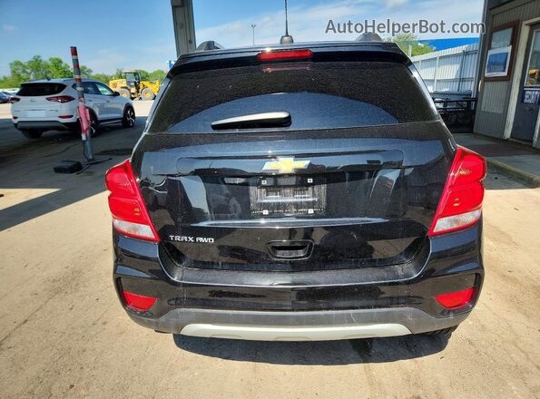 KL7CJPSM5NB564903 2022 CHEVROLET TRAX Black უკანა ხედი