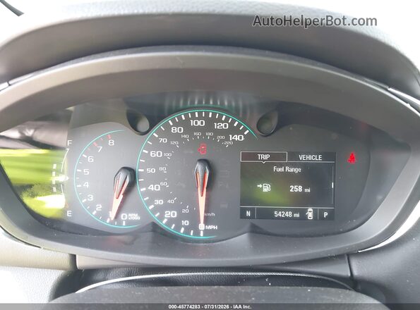 KL7CJPSM6NB551609 2022 CHEVROLET TRAX Белый Вид задних сидений