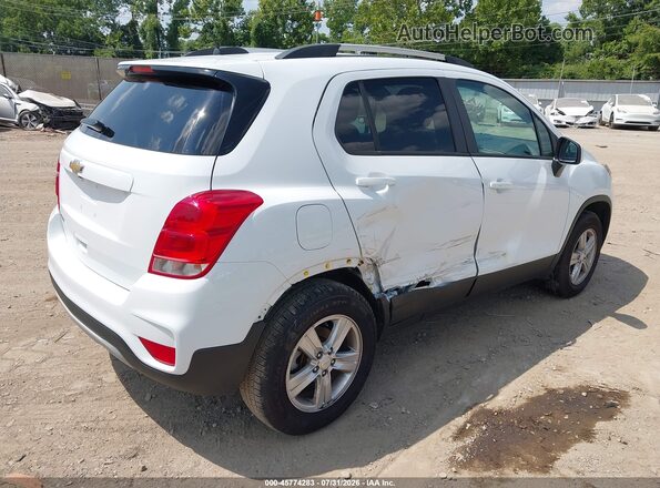 KL7CJPSM6NB551609 2022 CHEVROLET TRAX Белый Задняя правая четверть