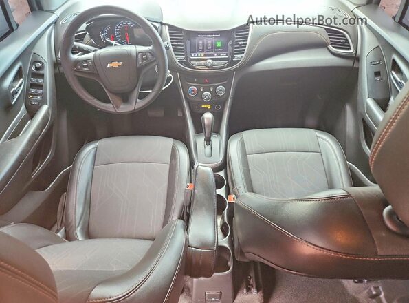 KL7CJPSM9MB372771 2021 CHEVROLET TRAX Black Vista del salpicadero