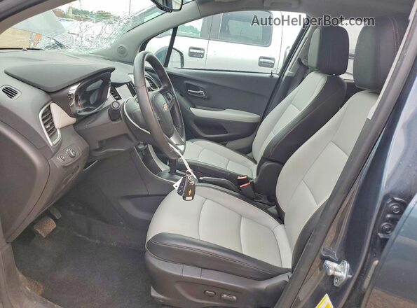 KL7CJPSMXNB533985 2022 CHEVROLET TRAX Blue Vista interior delantera