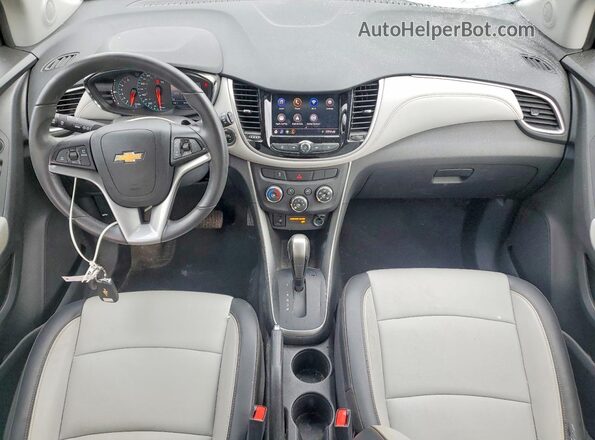 KL7CJPSMXNB533985 2022 CHEVROLET TRAX Blue Vista del salpicadero