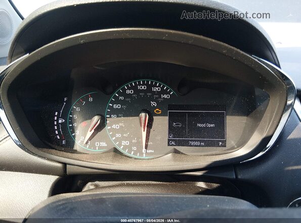 KL7CJRSB6JB694743 2018 CHEVROLET TRAX Black უკანა სავარძლების ხედი