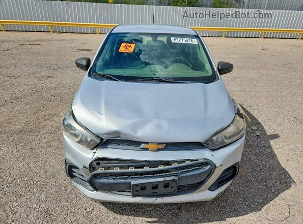 KL8CA6SAXHC732643 2017 CHEVROLET SPARK Silver Vista frontal