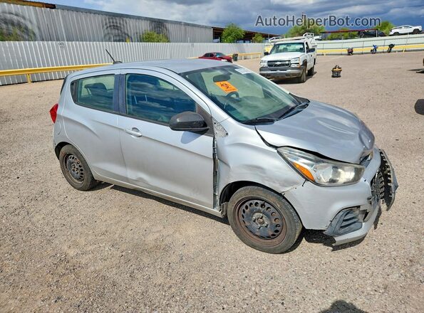 KL8CA6SAXHC732643 2017 CHEVROLET SPARK Silver Delantero derecho