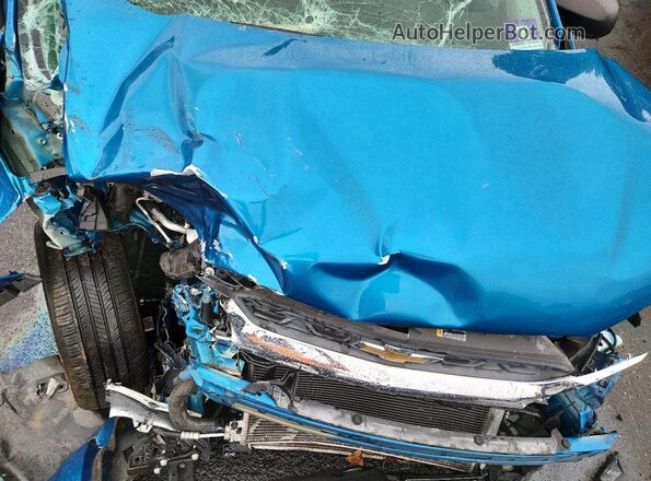 KL8CB6SA0LC411409 2020 CHEVROLET SPARK Teal Вид задньої частини салону