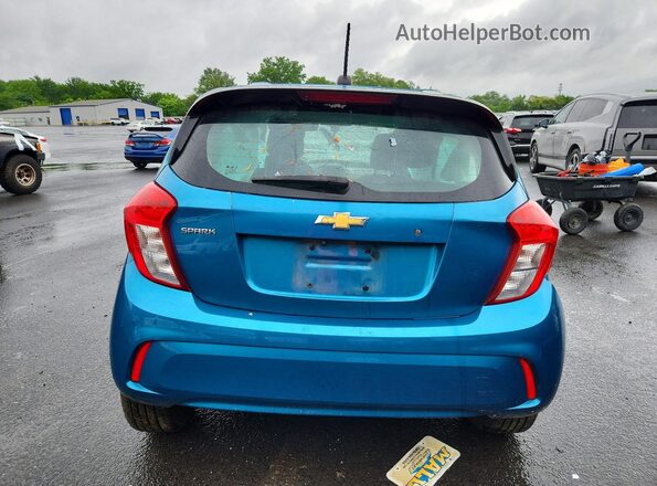 KL8CB6SA0LC411409 2020 CHEVROLET SPARK Teal Вид ззаду