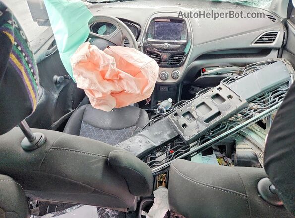 KL8CB6SA0LC411409 2020 CHEVROLET SPARK Teal Вид панелі приладів