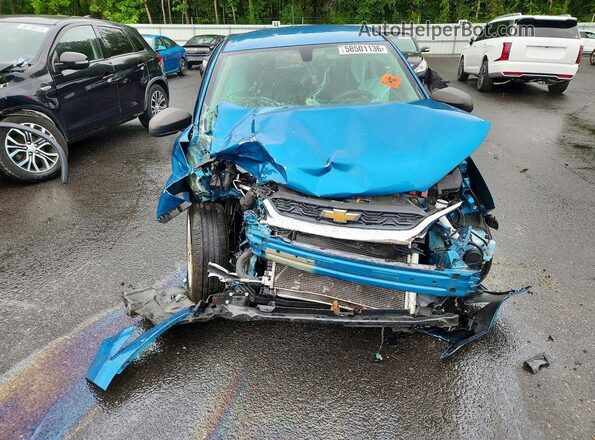 KL8CB6SA0LC411409 2020 CHEVROLET SPARK Teal Вид спереду