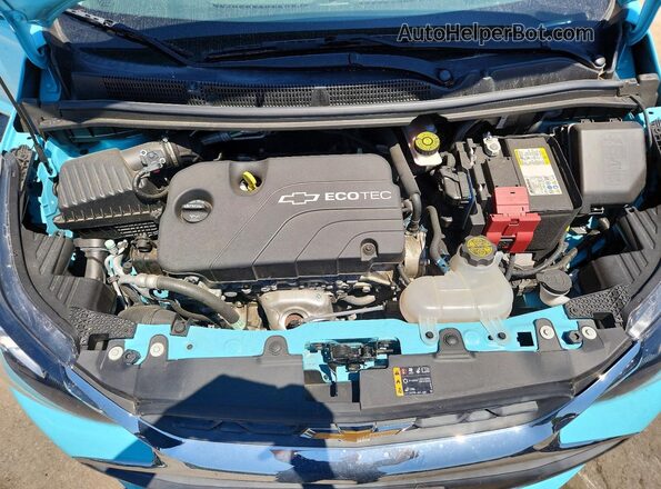 KL8CB6SA0NC025091 2022 CHEVROLET SPARK Blue Widok wnętrza z tyłu