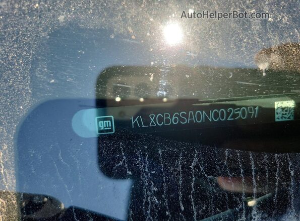 KL8CB6SA0NC025091 2022 CHEVROLET SPARK Blue Widok komory silnika
