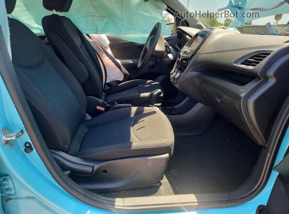 KL8CB6SA0NC025091 2022 CHEVROLET SPARK Blue Widok wnętrza z przodu