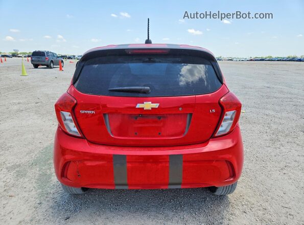 KL8CB6SA1GC623287 2016 CHEVROLET SPARK Red Հետևի տեսք