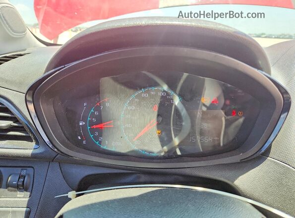 KL8CB6SA1GC623287 2016 CHEVROLET SPARK Red Սարքավորումների վահանակի տեսք