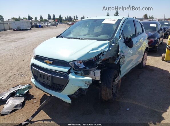 KL8CB6SA1HC752437 2017 CHEVROLET SPARK Teal Przód lewy