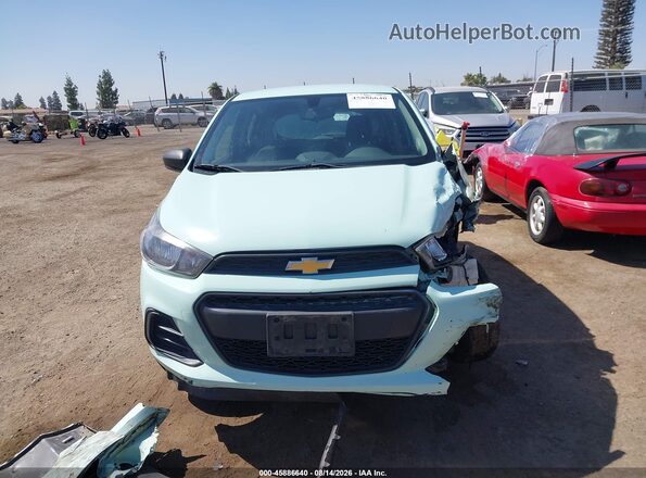 KL8CB6SA1HC752437 2017 CHEVROLET SPARK Teal Widok zestawu wskaźników