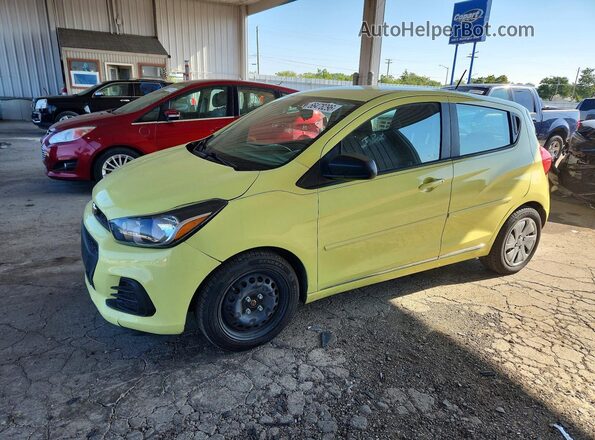 KL8CB6SA1HC761333 2017 CHEVROLET SPARK Yellow Rear left