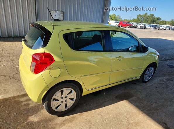 KL8CB6SA1HC761333 2017 CHEVROLET SPARK Yellow Rear view