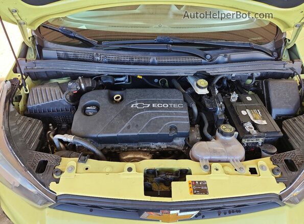 KL8CB6SA1HC761333 2017 CHEVROLET SPARK Yellow 