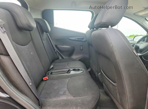 KL8CB6SA1HC799936 2017 CHEVROLET SPARK Черный Вид задних сидений