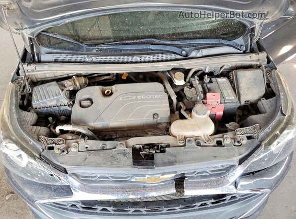 KL8CB6SA1MC711039 2021 CHEVROLET SPARK Серый Вид задней части салона