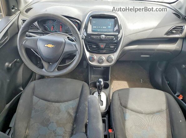 KL8CB6SA2GC571197 2016 CHEVROLET SPARK Silver Widok deski rozdzielczej