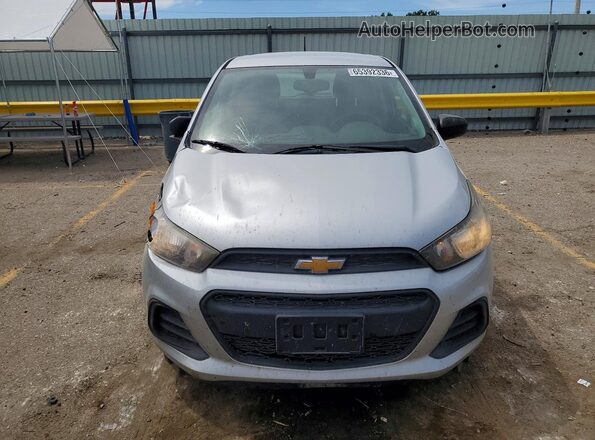 KL8CB6SA2GC571197 2016 CHEVROLET SPARK Silver Widok z przodu