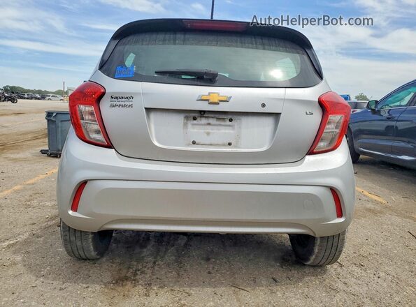 KL8CB6SA2GC571197 2016 CHEVROLET SPARK Silver Widok z tyłu