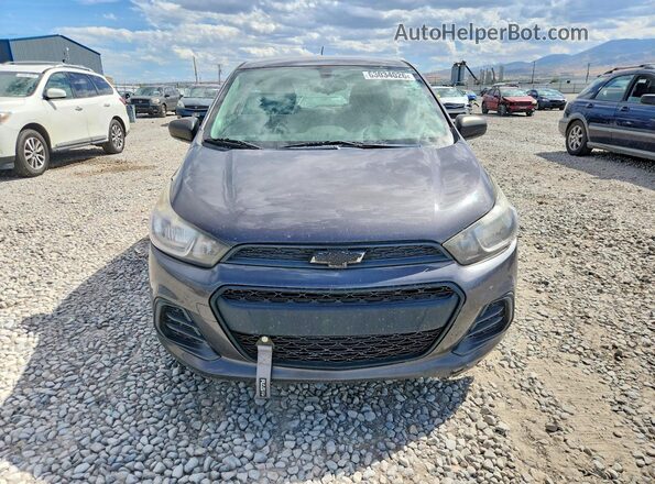 KL8CB6SA2GC593233 2016 CHEVROLET SPARK Gray Front view