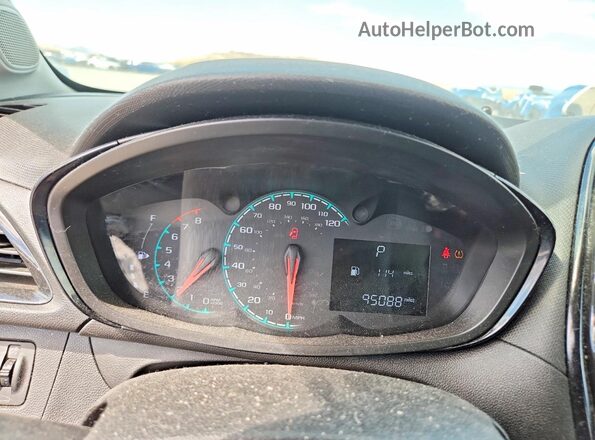 KL8CB6SA2GC593233 2016 CHEVROLET SPARK Gray Instrument cluster view
