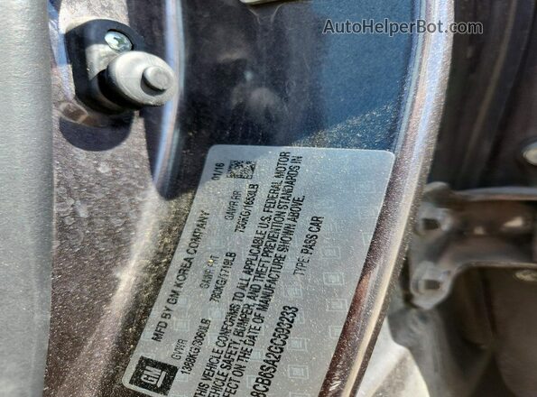 KL8CB6SA2GC593233 2016 CHEVROLET SPARK Gray Engine compartment view