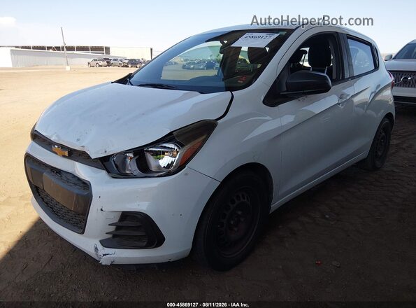 KL8CB6SA2HC701173 2017 CHEVROLET SPARK White Передня ліва чверть